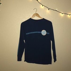 santa cruz blue long sleeve
